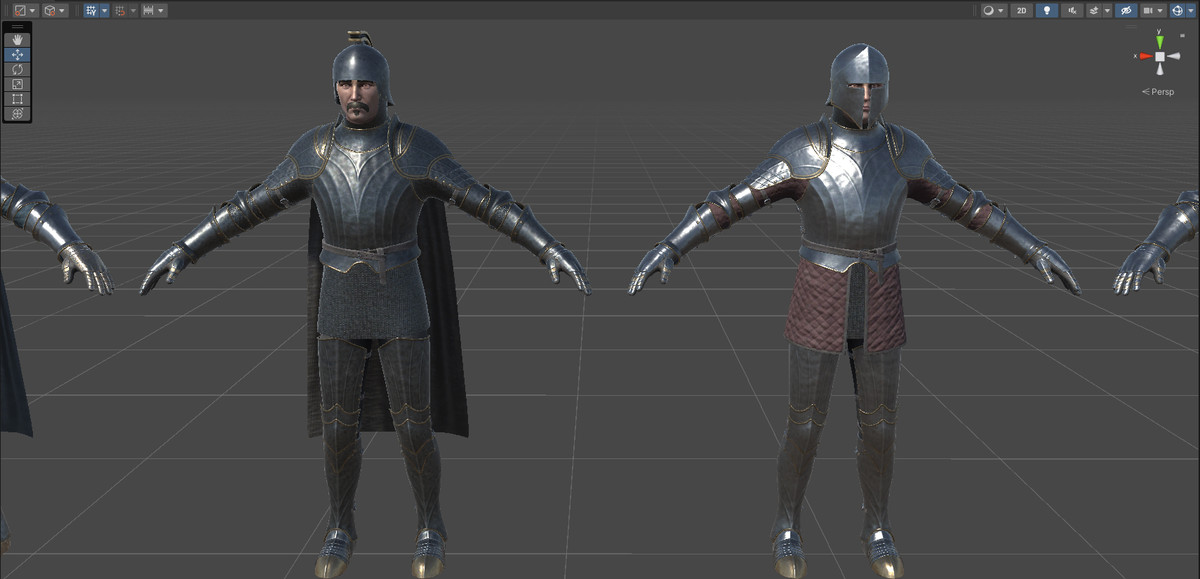 Fantasy Knight 04 Modular