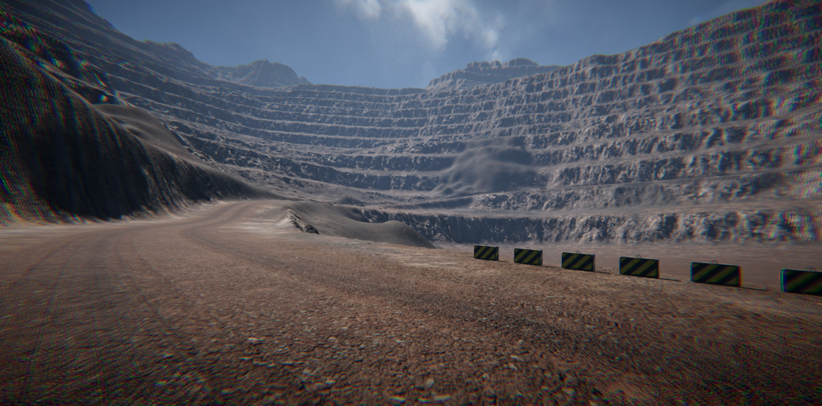Open Pit Mine Environment