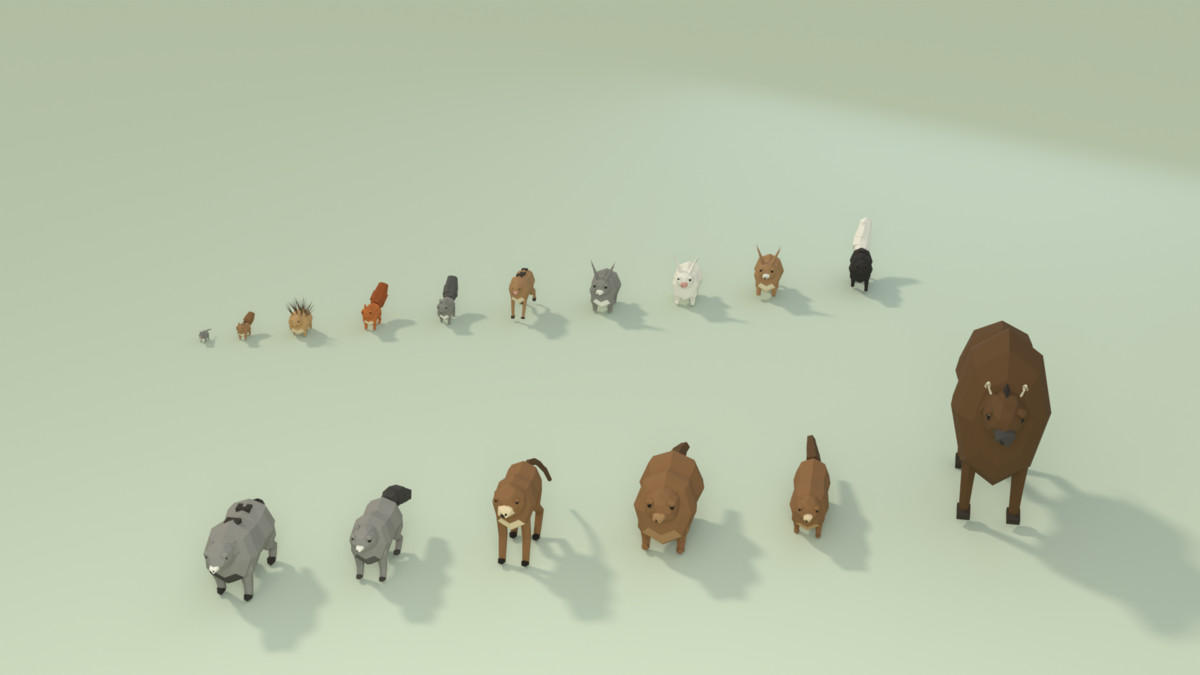 Low Poly Animals Pack