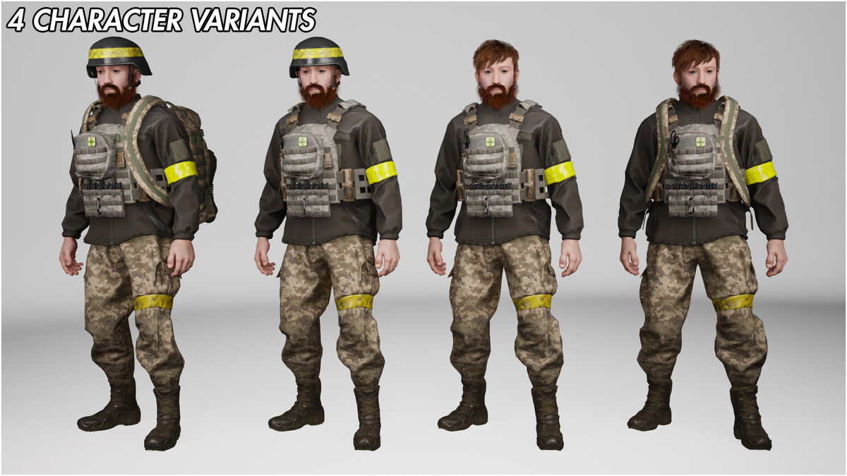 Ukraine Army Soldiers Pack