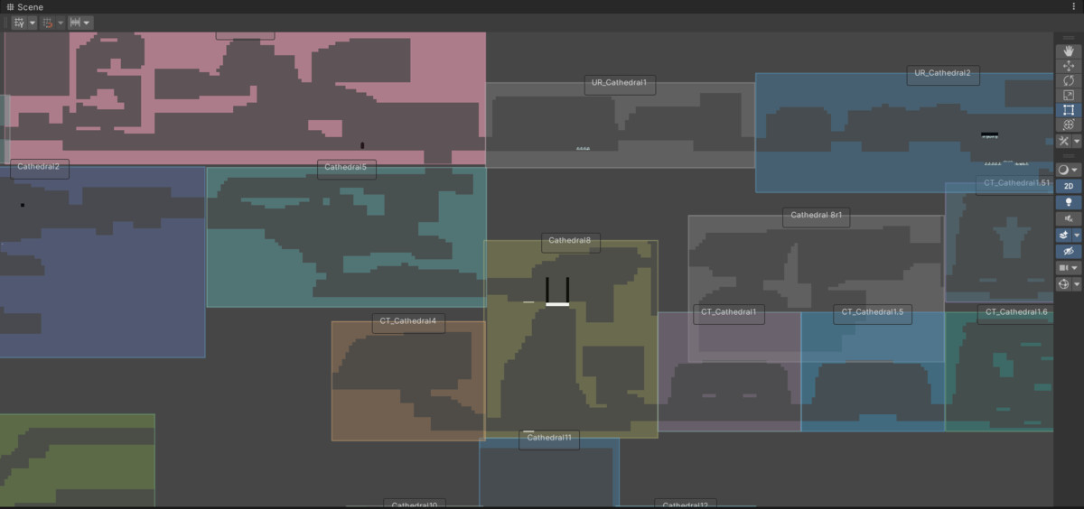 2D Multi Scene Level Designer: MetroidVania/RPG WorldBuilder