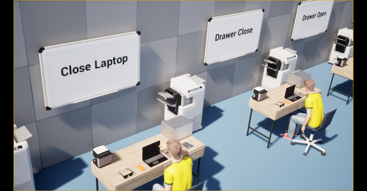 Office Worker Animation
