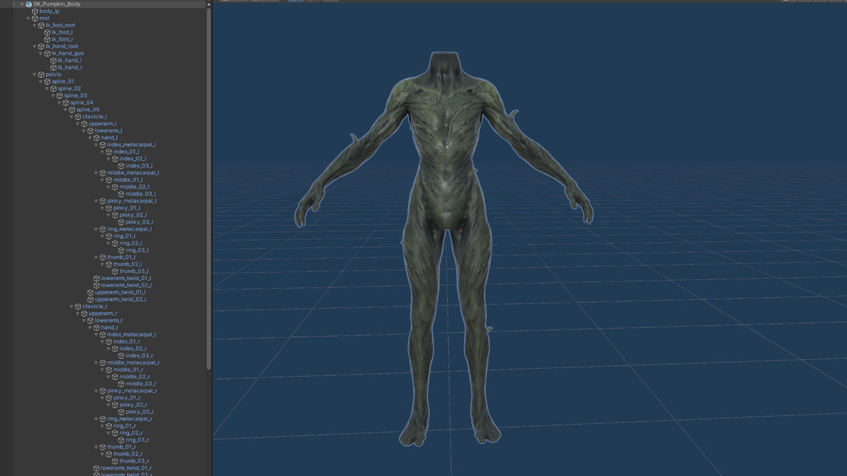 Halloween Pumpkin Character