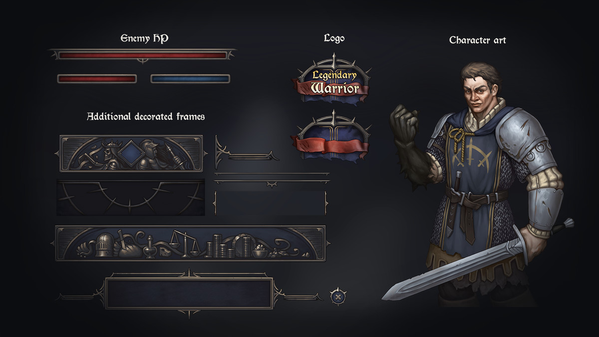 Legendary Warrior UI