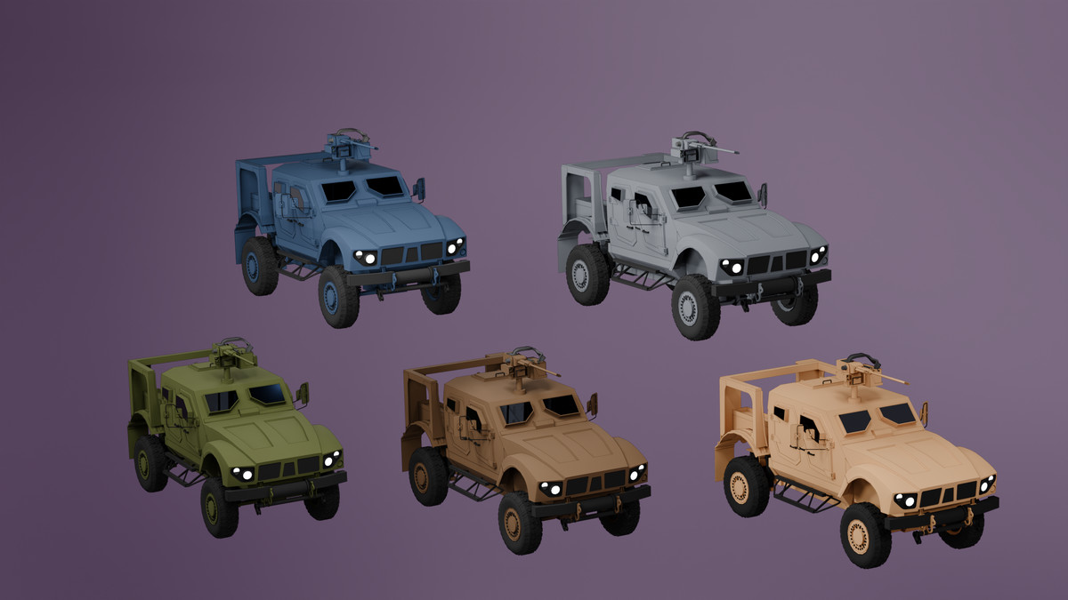 Modern Military Vehicles Pack