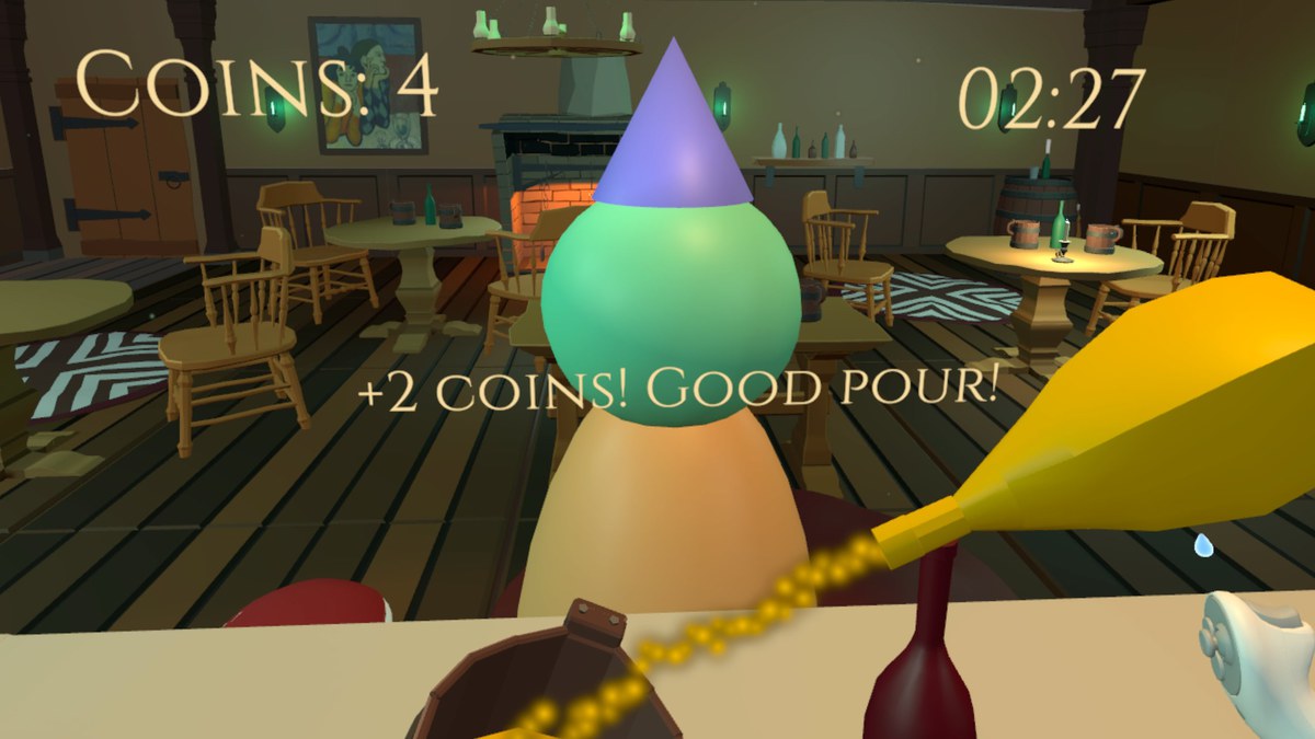 Stylized Tavern Props Pack scene from the Unity Asset Store gallery