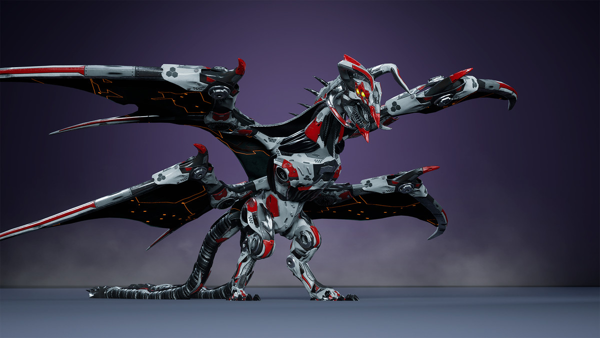 Sci-Fi Dragon 4Wings
