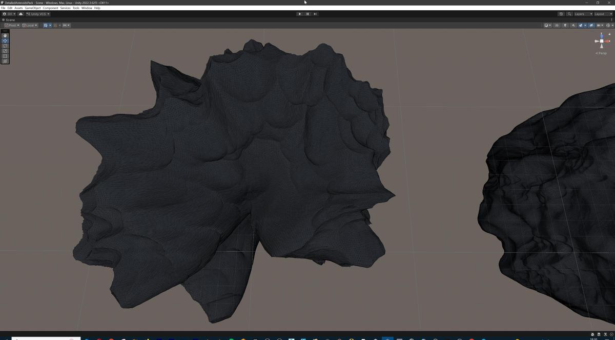 Detailed Asteroids Pack (22 high-poly 3D assets)