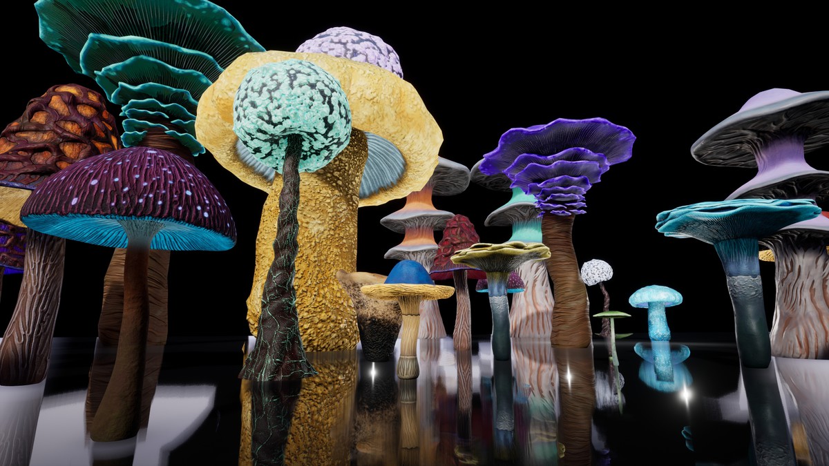 Fantasy Mushrooms