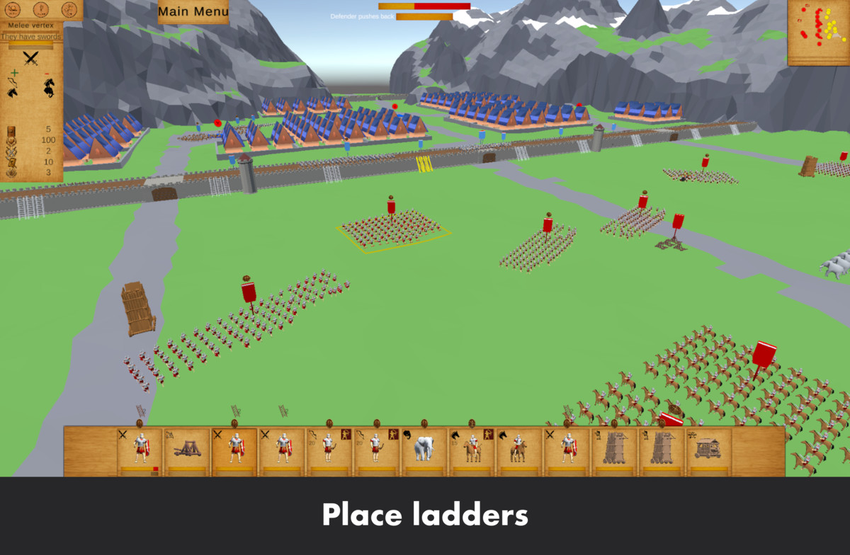 Large Scale Combat System - RTS Sieges
