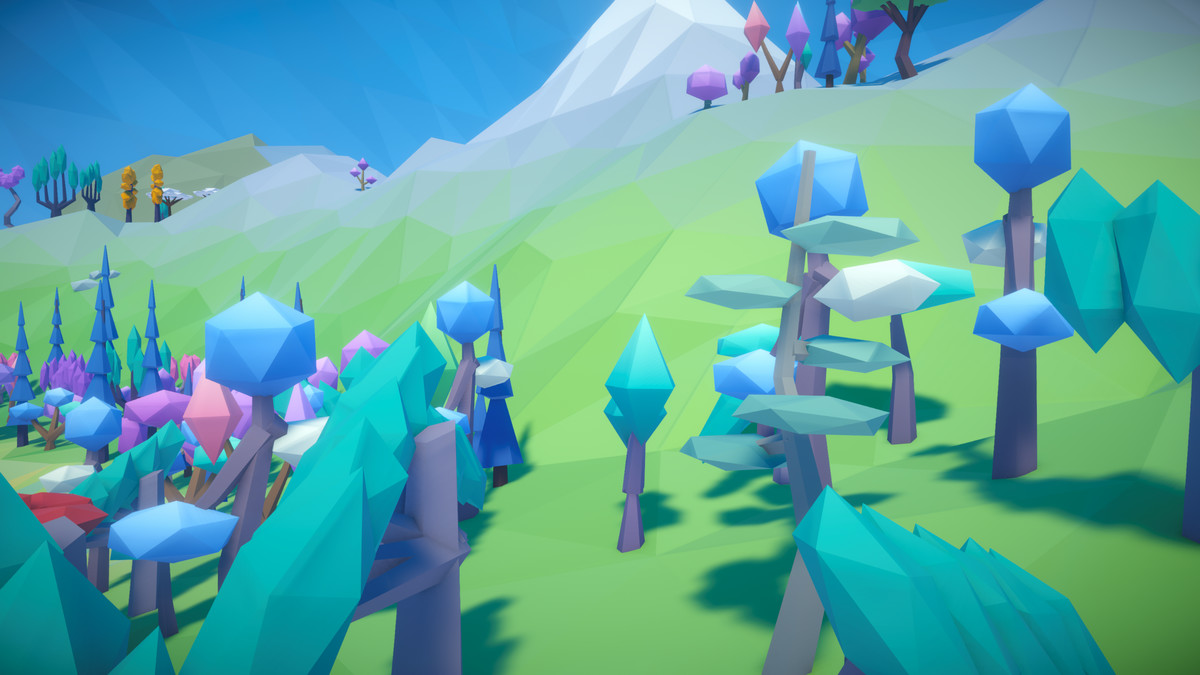 MK Low Poly Trees - Fantasy