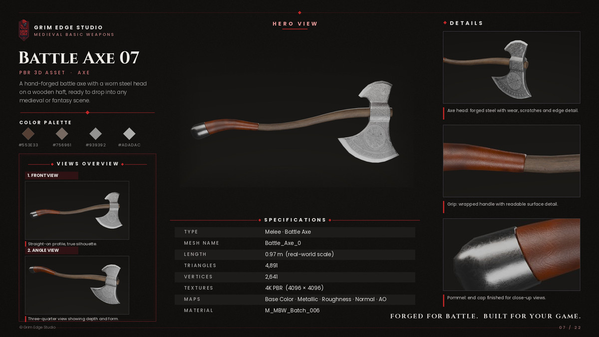 Medieval Basic Weapons
