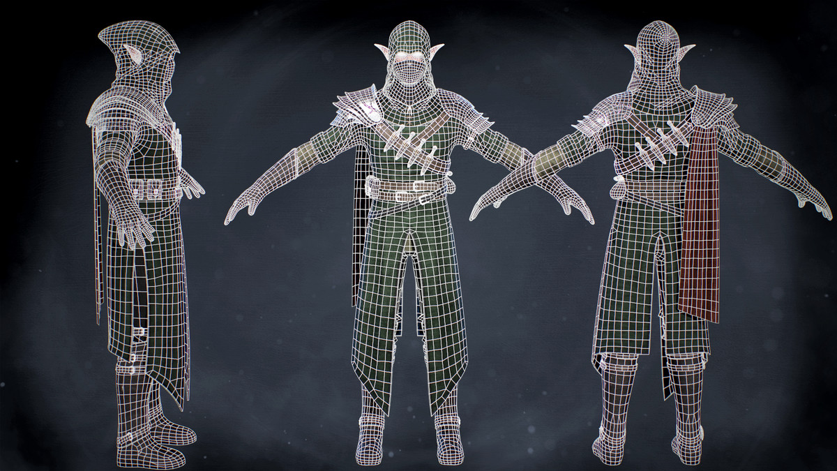 Elf Assasin Modular