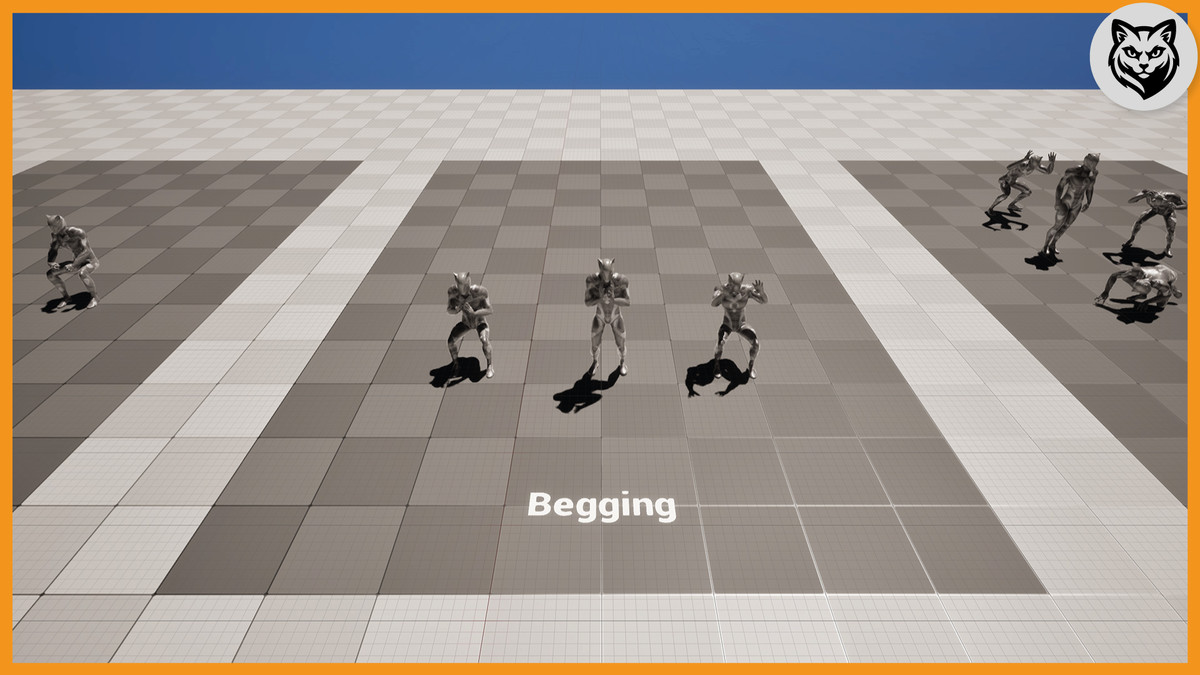 Terror Fear and Scared NPC Animation Pack