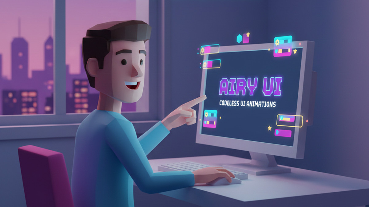 Airy UI | No Code Animation