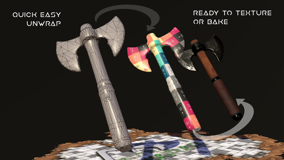 AutoUnwrap - Easy & Quick UVs