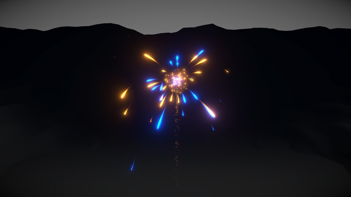 VFX Graph - Fireworks - Vol. 1