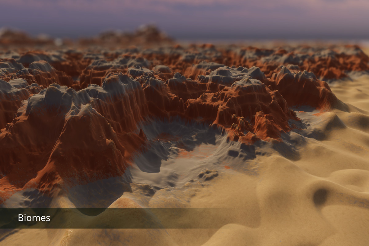Infinite Lands: Node-Based Procedural World Generator