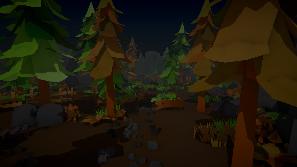 Polygonal Woodlands Nature Asset Package