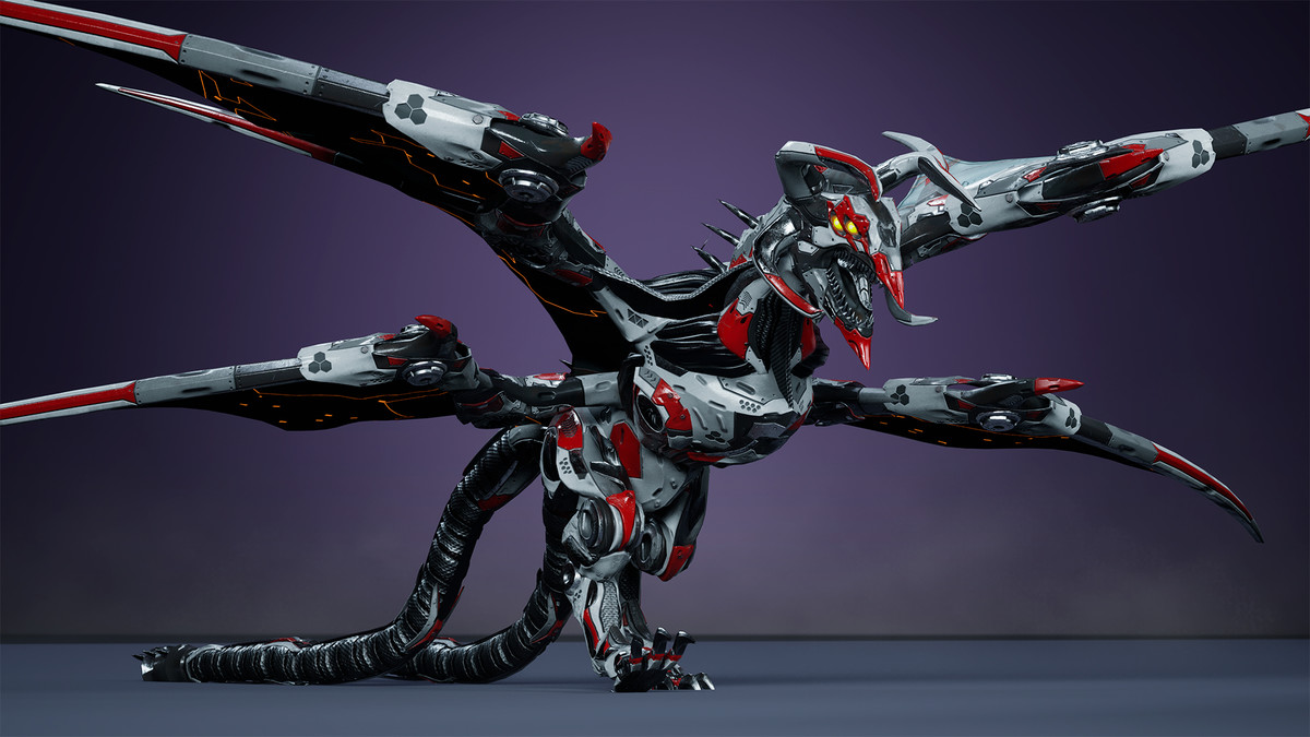 Sci-Fi Dragon 4Wings