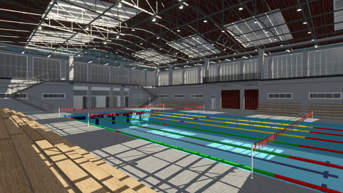 School Gym Swimming / Basketball