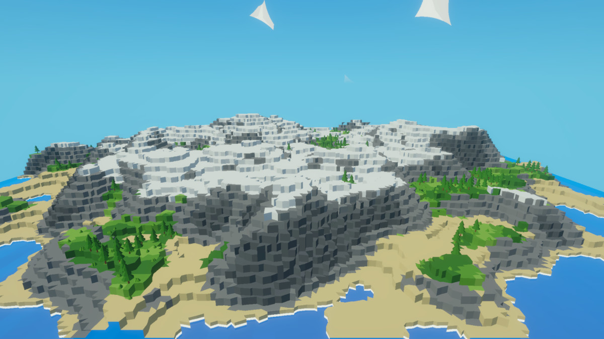 Facet: Low Poly & Blocky Terrain Editor