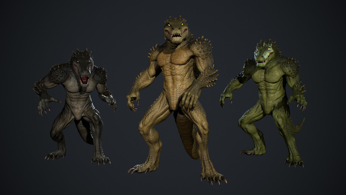 Crocodile Humanoid