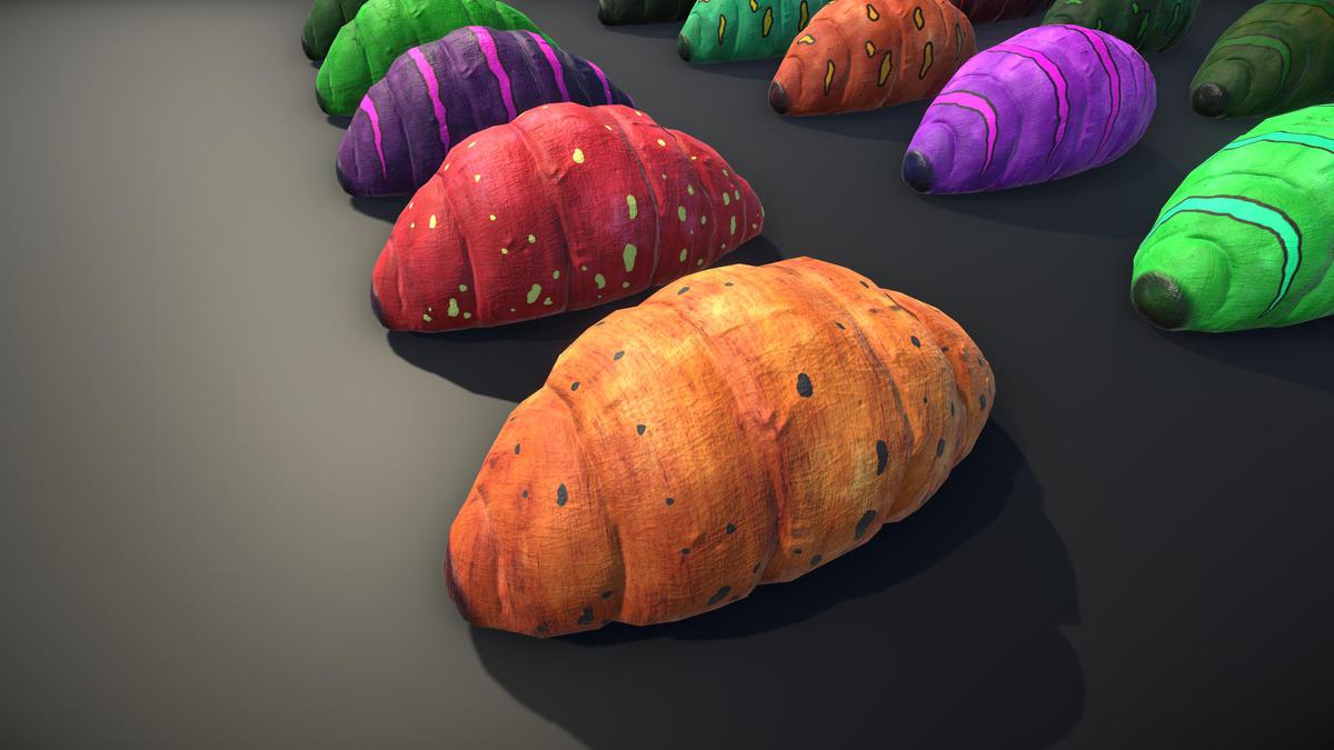 Dissolvable Worms (3 in 1 PACK)