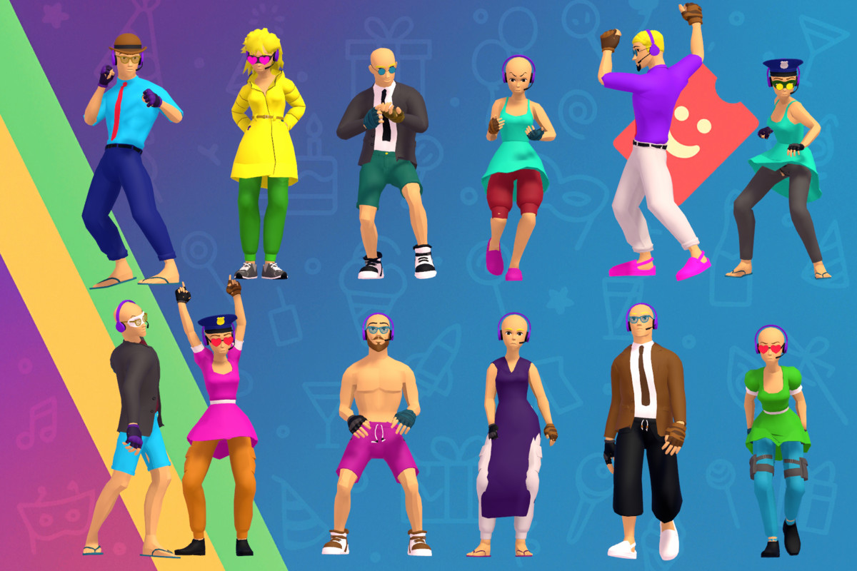 Stylized City Characters