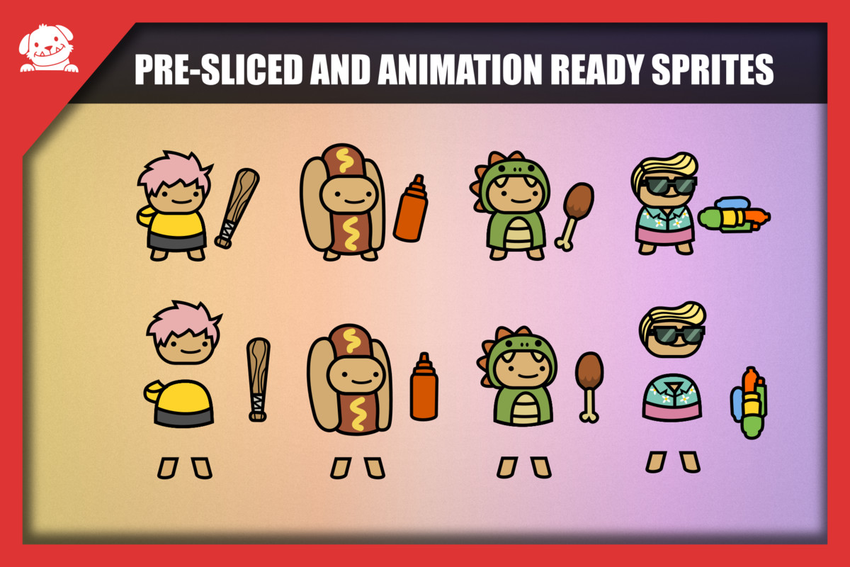 Simple 2D Cute Complete Bundle