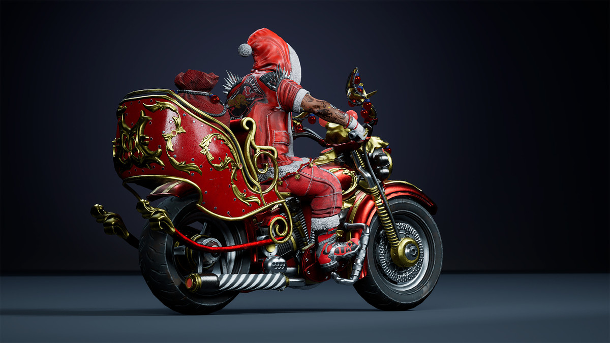 Cyborg Santa