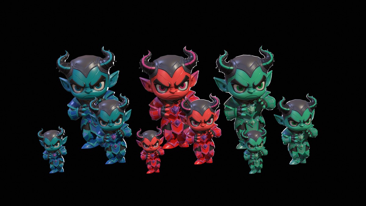ChibiDemon6 Pack1