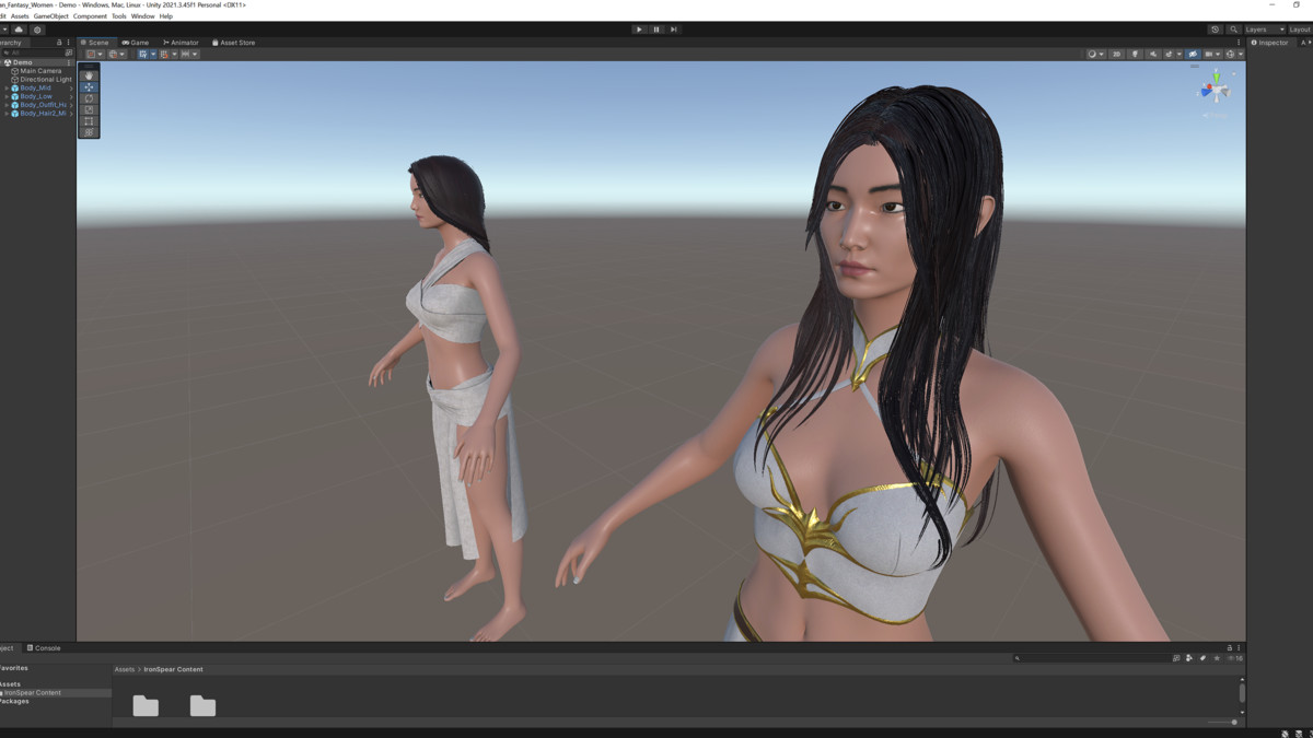 Asian Fantasy Women Outfit_1