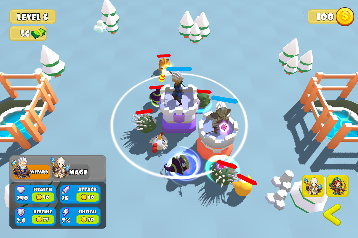 Wizard War - Idle Defense Template