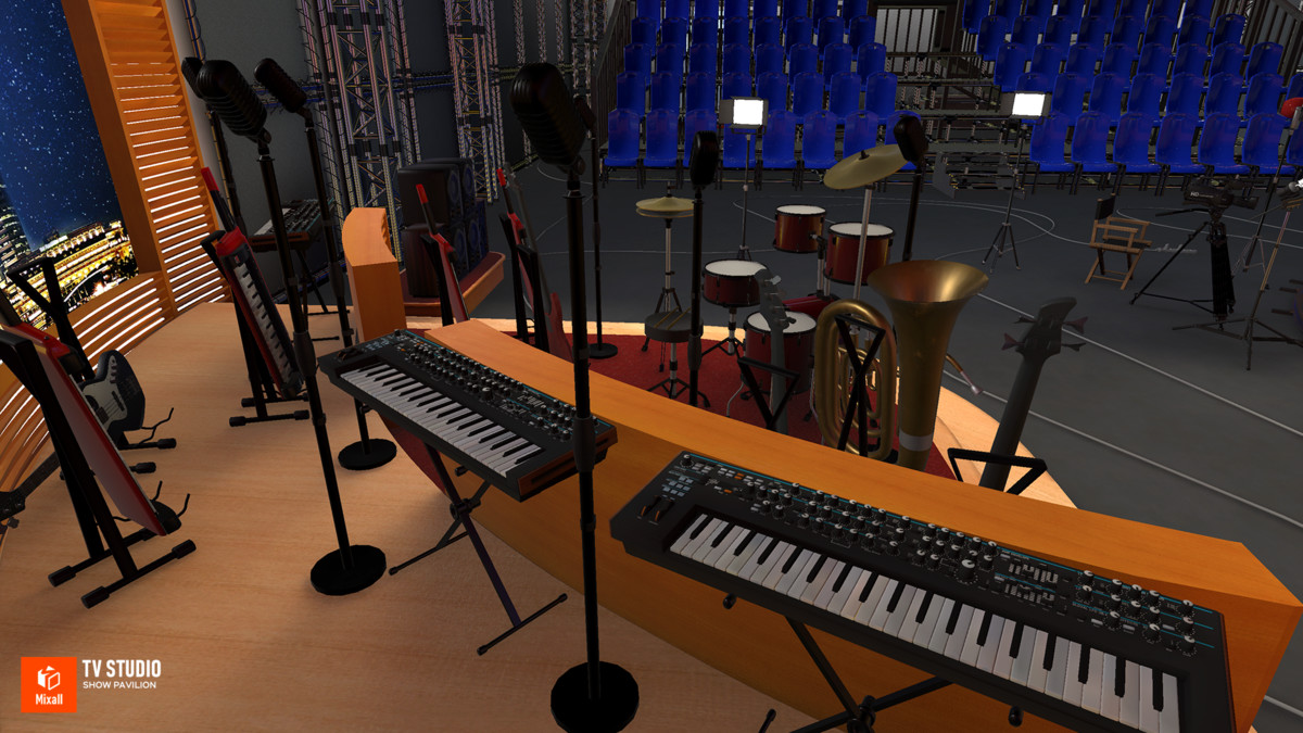 TV studio - show pavilion