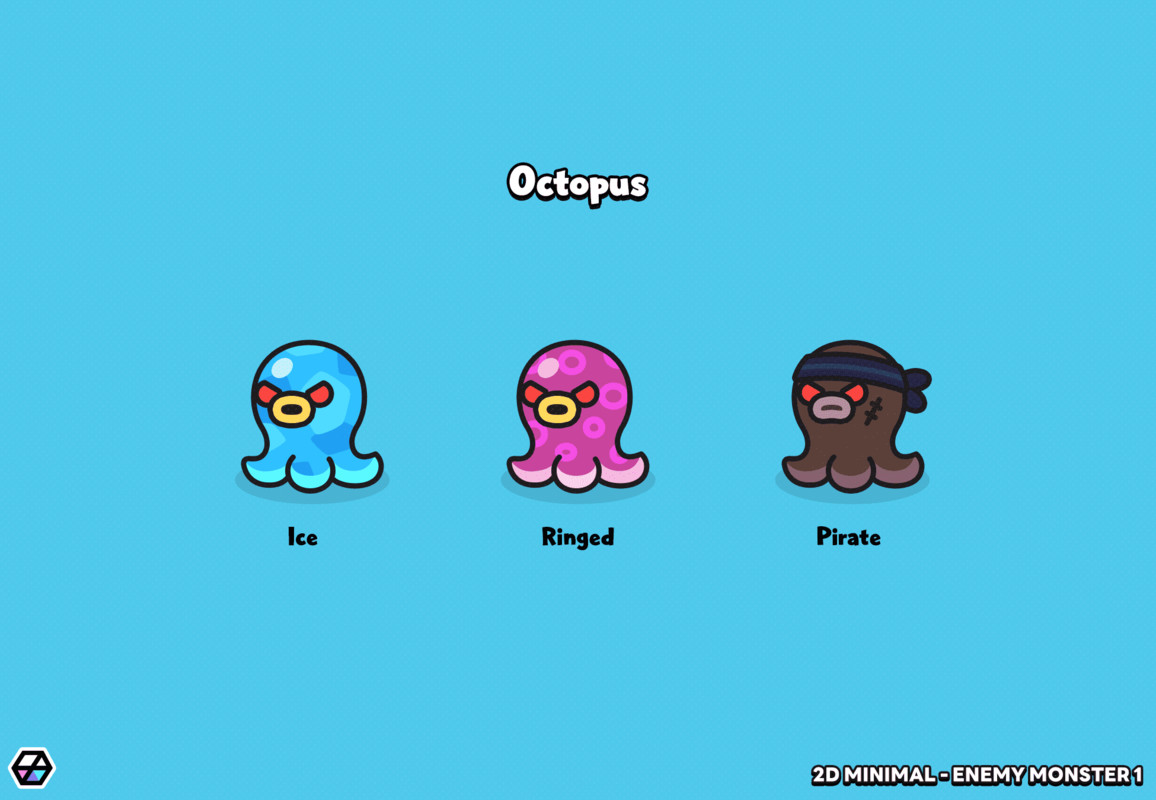 2D Minimal - Enemy Monster1
