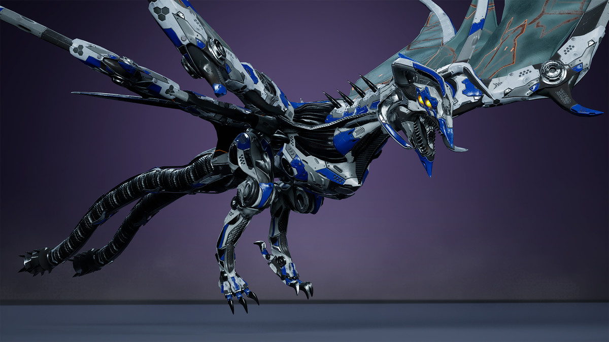 Sci-Fi Dragon 4Wings
