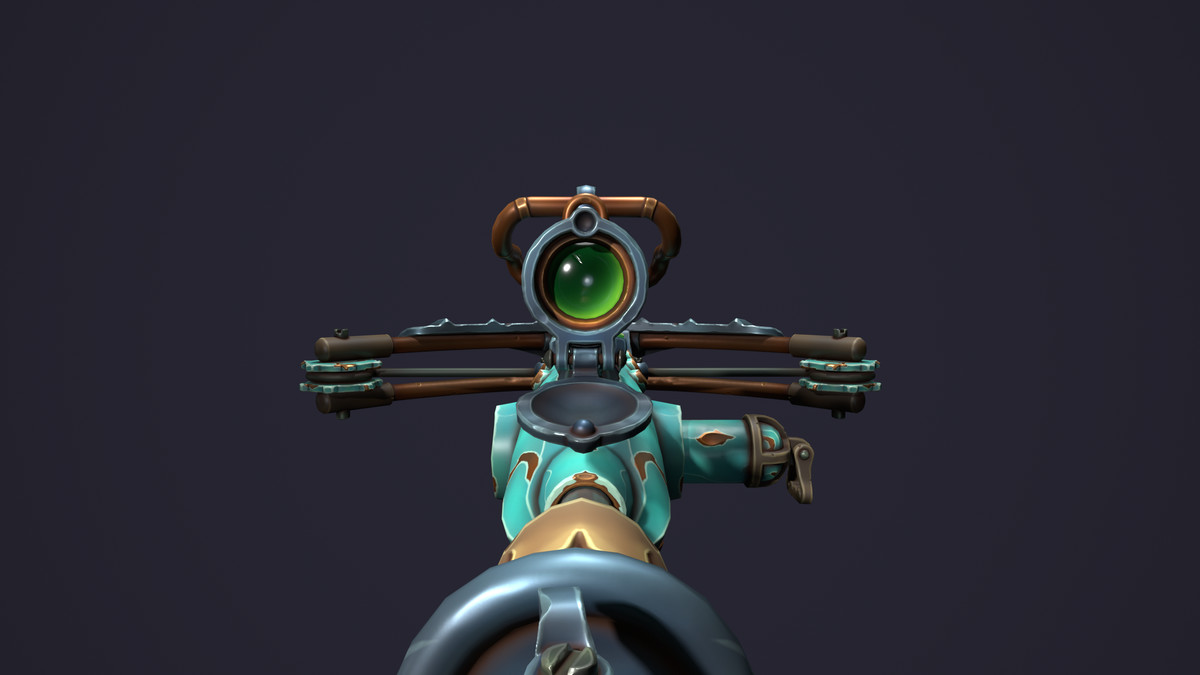 Steampunk crossbow