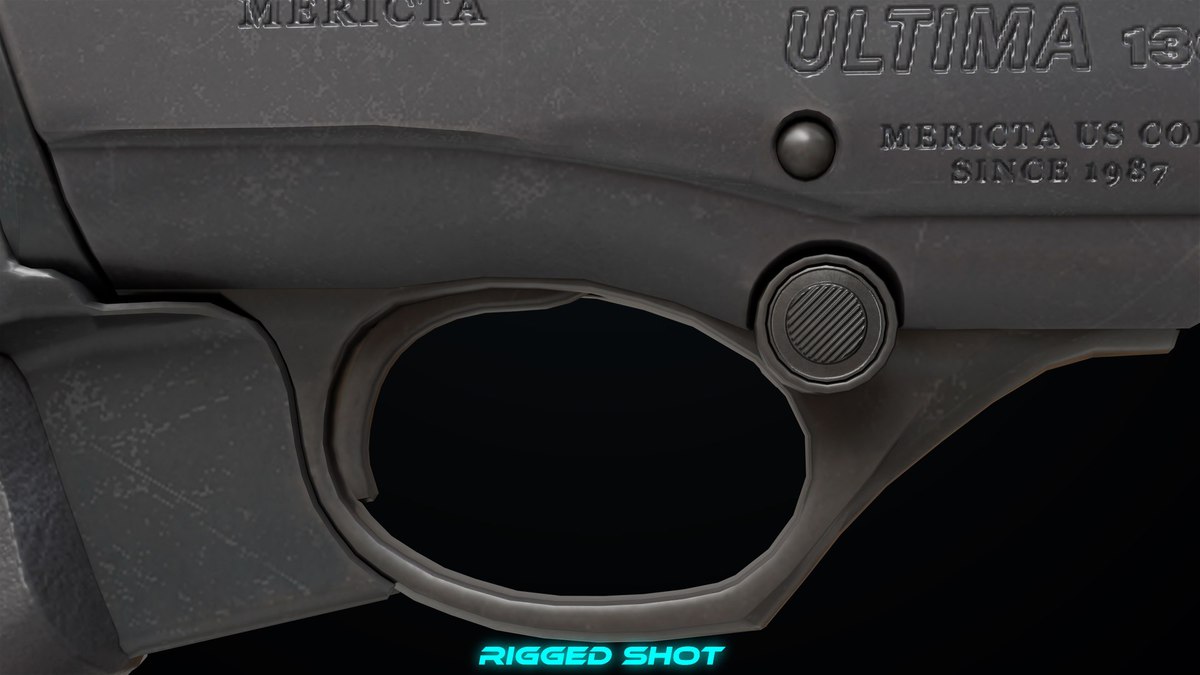Shotgun Collection 01 URP HDRP Textures