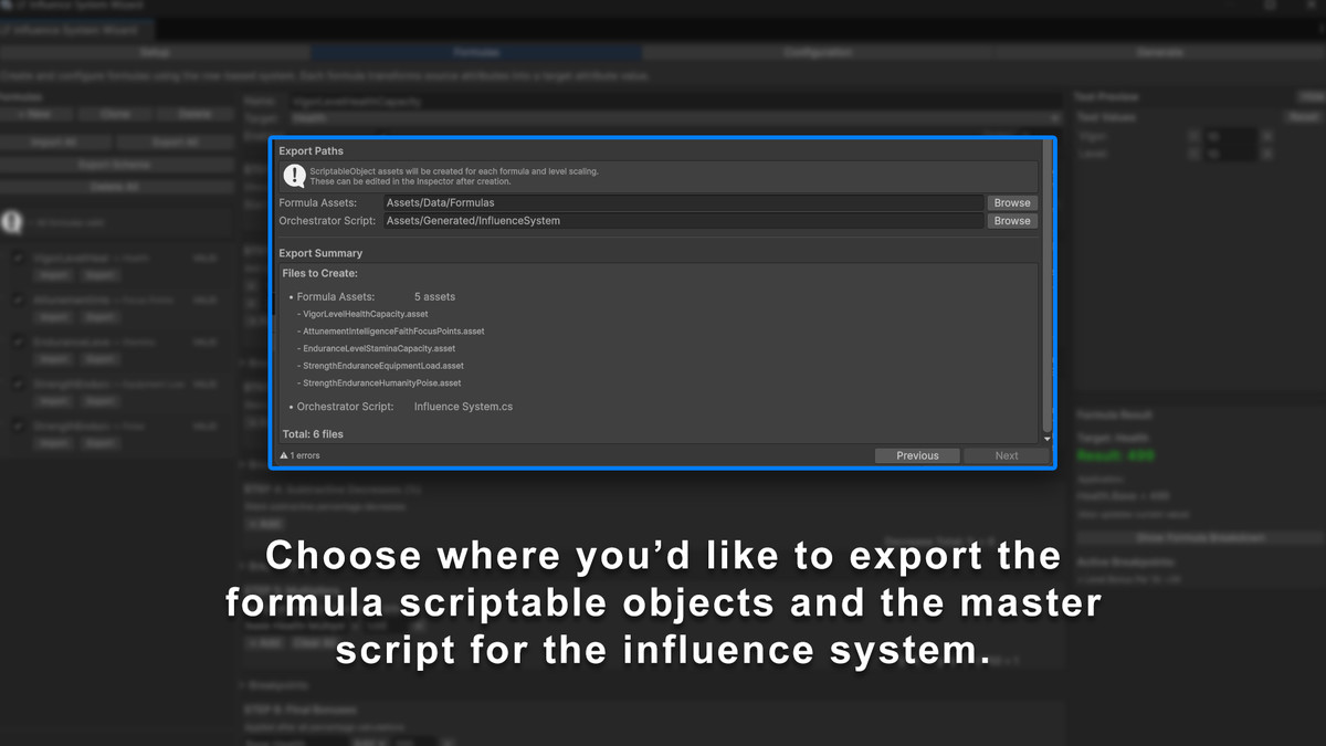 Simple Attribute Forge Ultimate:No-Code Stats, Formulas, Buffs & Classes w/ JSON