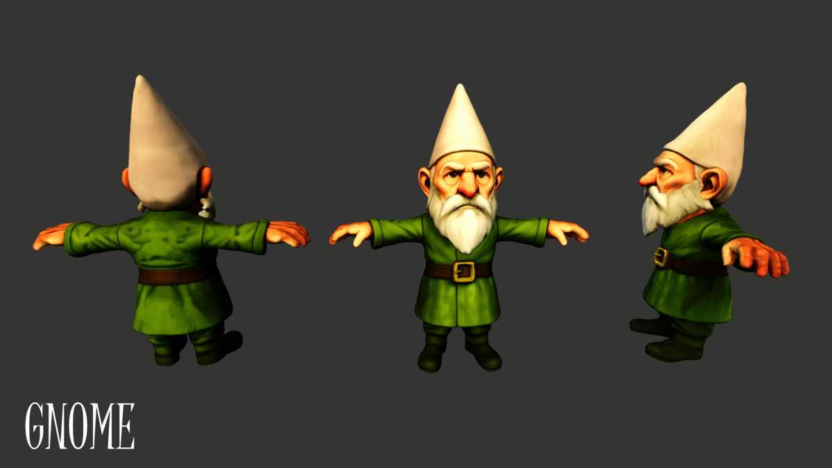 Nordic Pagan Fantasy Creatures – Game-Ready Character Pack