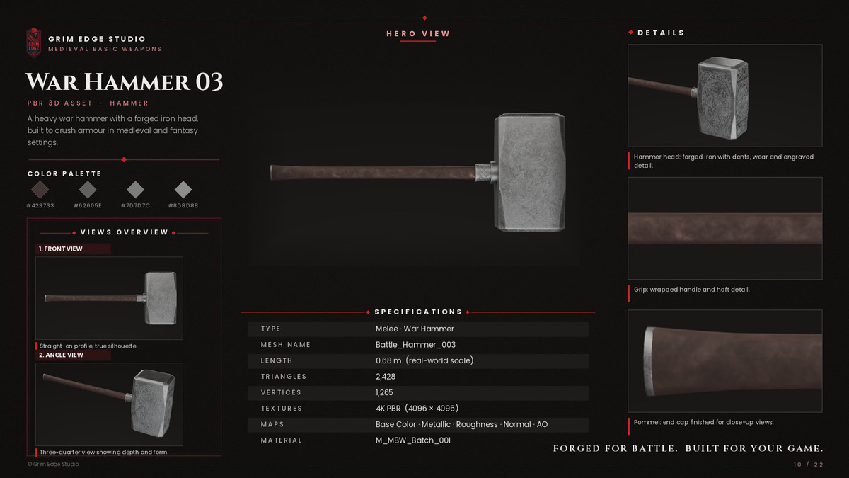 Medieval Basic Weapons