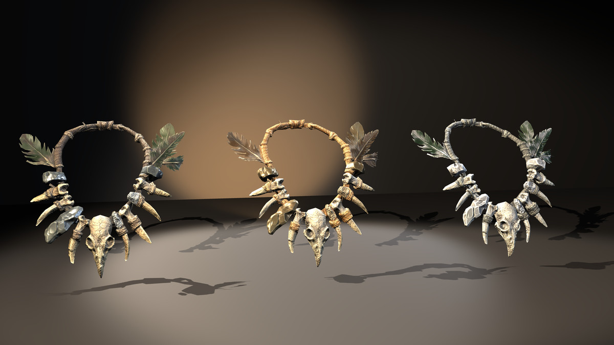 Fantasy Tribal Amulets Pack