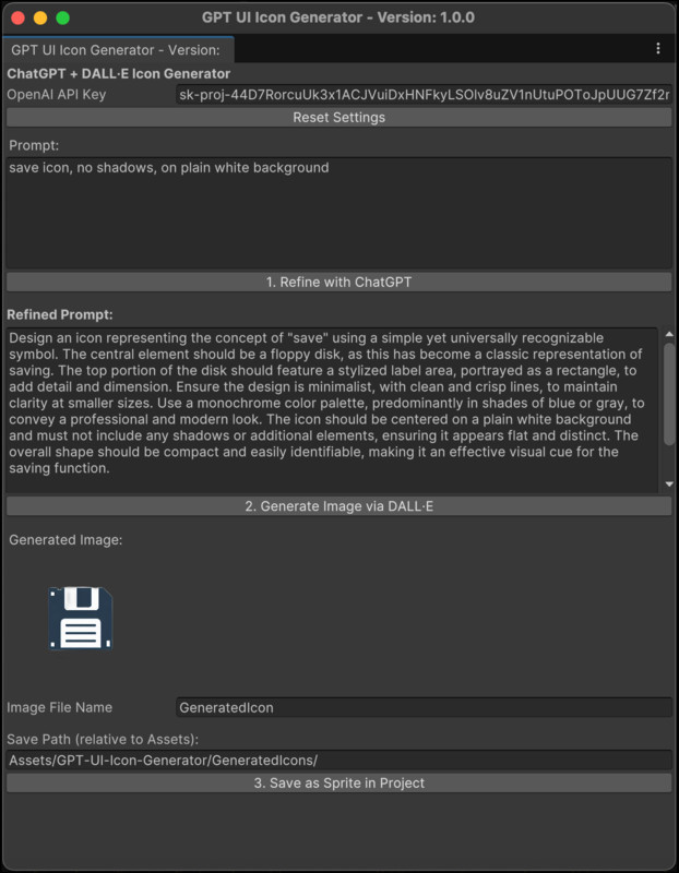GPT UI Icon Generator