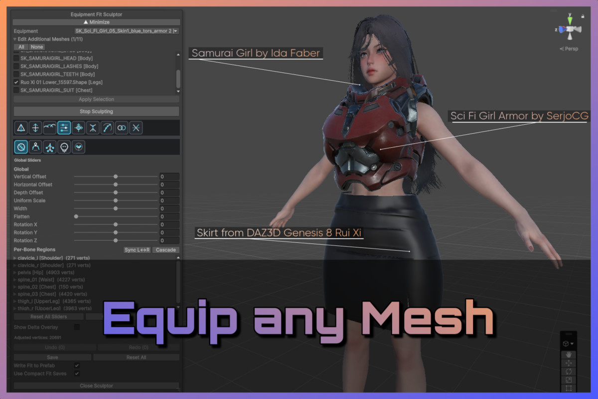 Crystal Character Creator Professional | Sculpt any Model & GC2 Integration