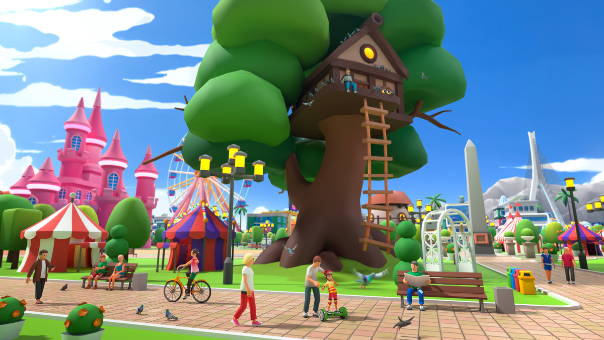 Cartoon City - Low Poly City 3D Models Pack