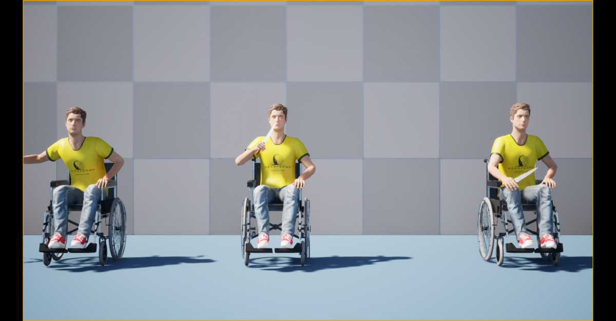 Wheelchair Animation