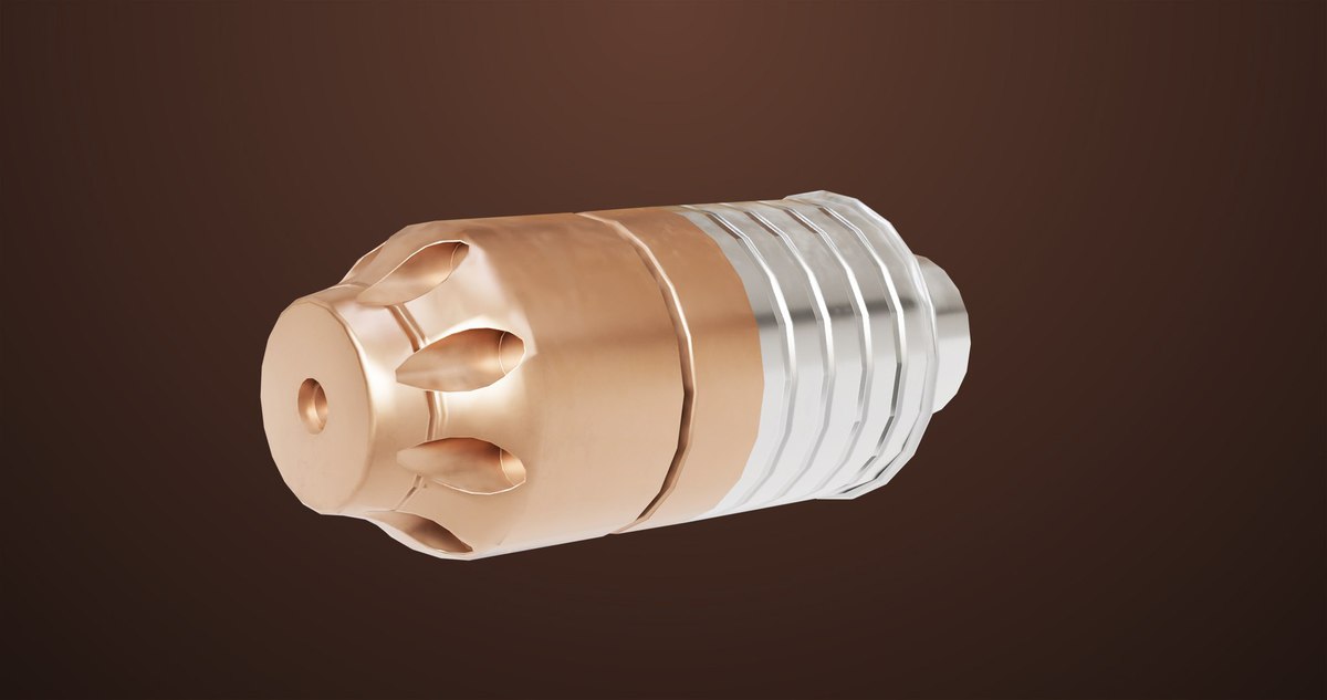 Light Machine Gun 10 Black URP HDRP Textures