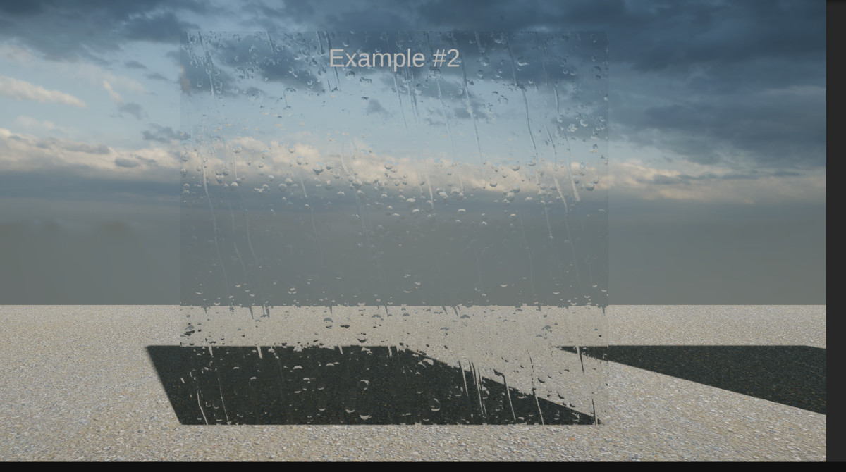 Procedural Rain Droplet Shader HDRP & URP