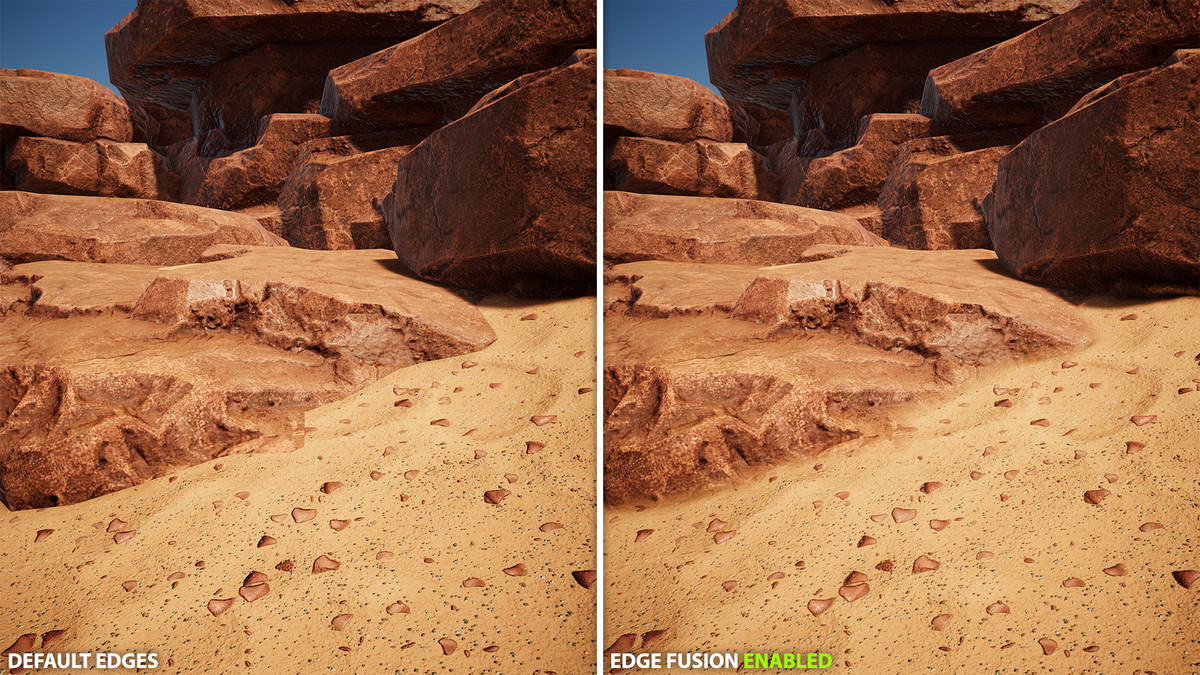 Edge Fusion: Smooth Surface Contacts